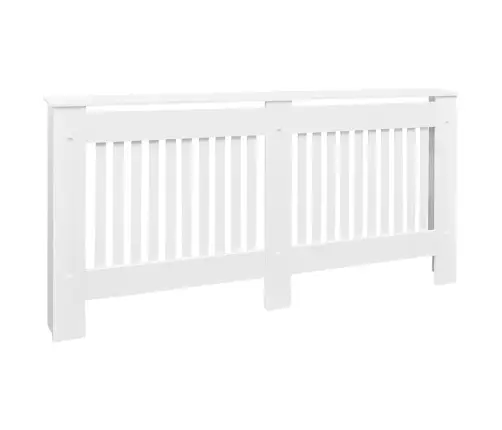 Radiatora Pārsegs, Balts Mdf, 172 Cm Vidaxl