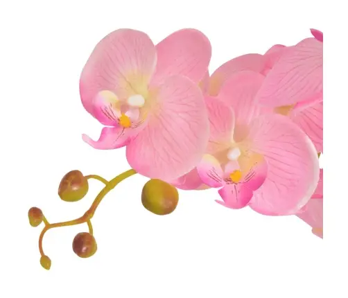 Mākslīgais Augs, Orhideja Ar Podiņu, 65 Cm, Rozā Vidaxl