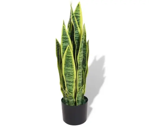 Mākslīgais Augs, Sansevjēra Ar Podiņu, 65 Cm, Zaļa Vidaxl