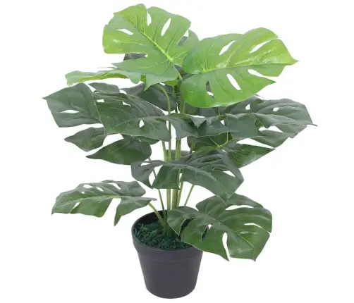 Kunsttaim Monstera Potiga 45 Cm Roheline