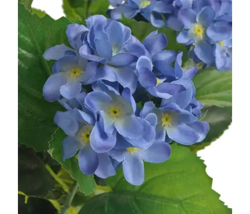 Dirbtinė Hortenzija Su Vazonu, 60 cm Mėlyna