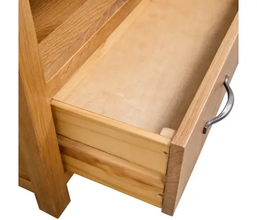 Tv Skapītis, 90X35X48 Cm, Ozola Masīvkoks Vidaxl Tv Skapītis, 90X35X48 Cm, Ozola Masīvkoks Vidaxl