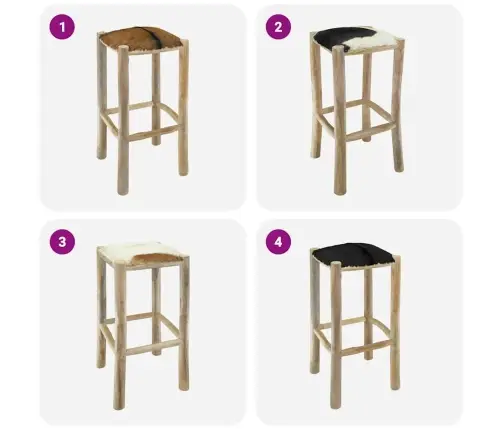 Bāra Krēsls, Kazāda Un Masīvs Tīkkoks Vidaxl