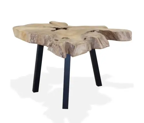 Kohvilaud Ehtsast Tiikpuust 80 X 70 X 38 Cm