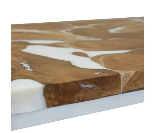 Kohvilaud Tugevast Tiigipuidust Ja Vaigust 110 X 60 X 40 Cm Kohvilaud Tugevast Tiigipuidust Ja Vaigust 110 X 60 X 40 Cm