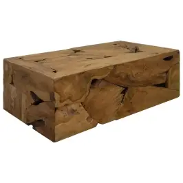 Kavos Staliukas, 90X50X30cm Rudas, Tikmedis