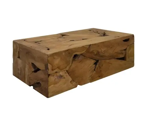 Kafijas Galdiņš, 90X50X30 Cm, Tīkkoks, Brūns Vidaxl Kafijas Galdiņš, 90X50X30 Cm, Tīkkoks, Brūns Vidaxl