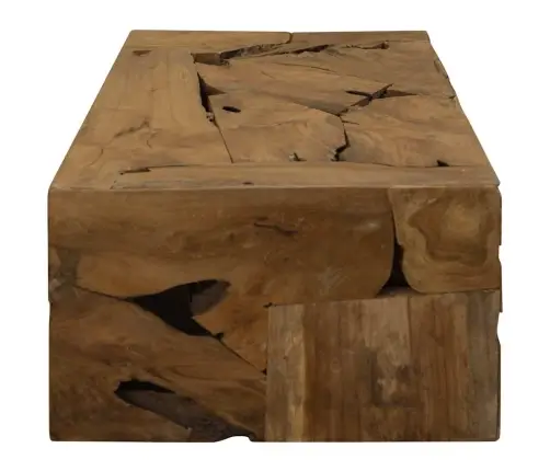 Kafijas Galdiņš, 90X50X30 Cm, Tīkkoks, Brūns Vidaxl Kafijas Galdiņš, 90X50X30 Cm, Tīkkoks, Brūns Vidaxl