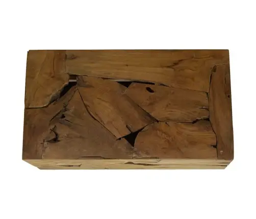 Kafijas Galdiņš, 90X50X30 Cm, Tīkkoks, Brūns Vidaxl Kafijas Galdiņš, 90X50X30 Cm, Tīkkoks, Brūns Vidaxl