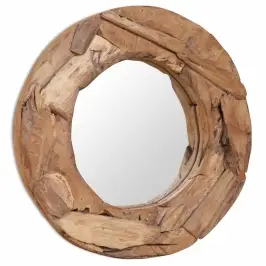 Dekoratīvs Spogulis, 60 Cm, Apaļš Vidaxl