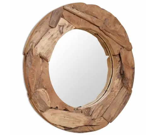 Dekoratīvs Spogulis, 80 Cm, Apaļš Vidaxl