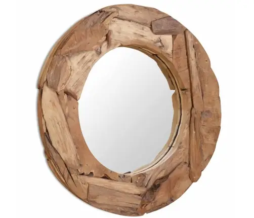 Dekoratīvs Spogulis, 80 Cm, Apaļš Vidaxl