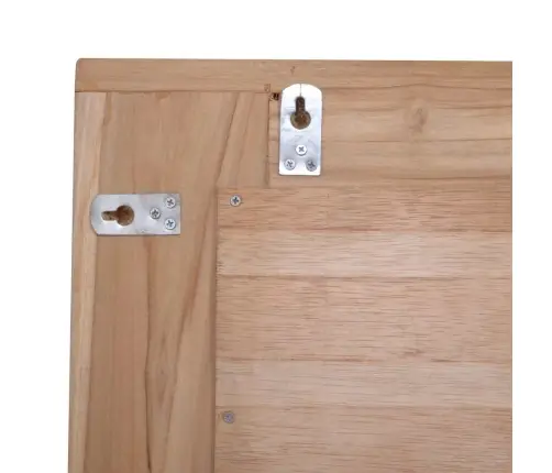 Dekoratiivpeegel, Tiikpuust, 120 X 60 cm Kandiline