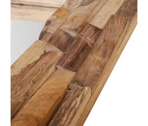 Dekoratiivpeegel, Tiikpuust, 120 X 60 cm Kandiline