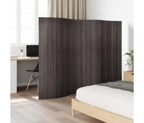 Kambario Pertvara, Bambukas, Pilka, Plotis 250 cm Aukštis 165 Cm