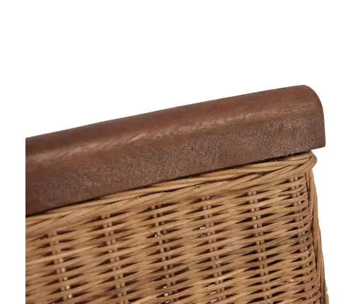 Valgomojo Kėdės, 6 Vnt., Rudos Spalvos, Natūralus Ratanas Valgomojo Kėdės, 6 Vnt., Rudos Spalvos, Natūralus Ratanas