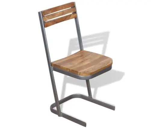 Virtuves Krēsli, 4 Gab., Masīvs Tīkkoks Vidaxl Virtuves Krēsli, 4 Gab., Masīvs Tīkkoks Vidaxl