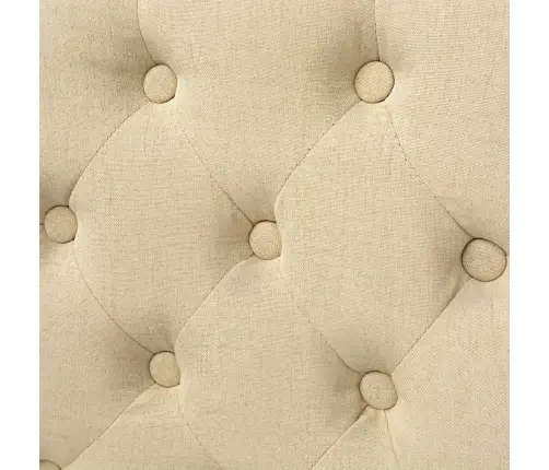 Valgomojo Kėdės, 6Vnt., Kreminės Spalvos, Audinys