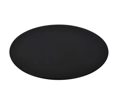 Galda Virsma, 500 Mm, Apaļa, Rūdīts Stikls Vidaxl