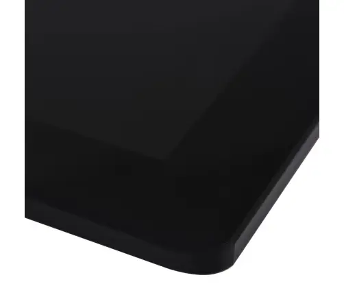 Galda Virsma, 1200X650 Mm, Taisnstūraina, Rūdīts Stikls Vidaxl