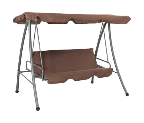 Āra Šūpuļsols Ar Jumtiņu, Brūns Vidaxl