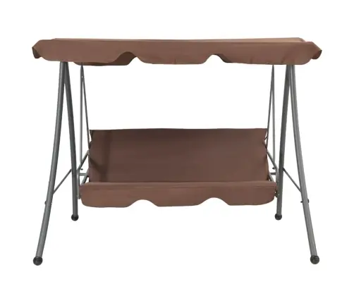 Āra Šūpuļsols Ar Jumtiņu, Brūns Vidaxl