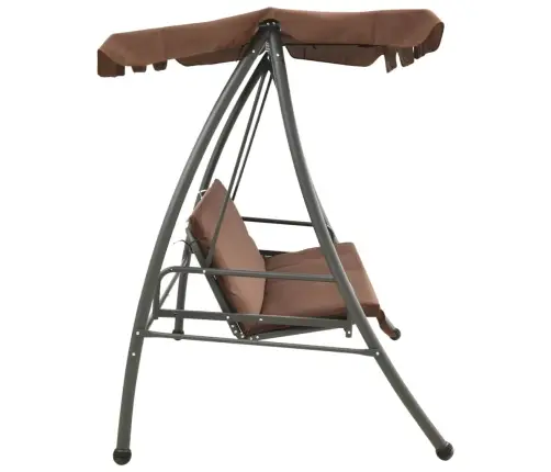 Āra Šūpuļsols Ar Jumtiņu, Brūns Vidaxl