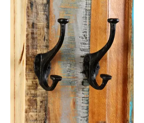 Riidenagid 2 Tk, Taastatud Puidust, 38 X 100 Cm