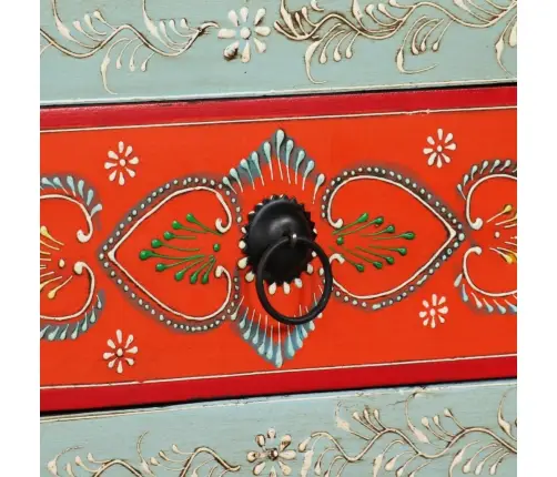 Tv Skapītis, Mango Masīvkoks, Apgleznots Vidaxl