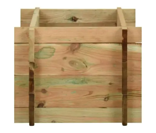Dārza Stādu Kaste, 40 Cm, Impregnēts Priedes Koks Vidaxl