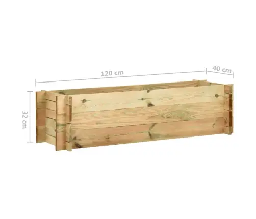 Köögiviljapeenar, Immutatud Männipuit, 120 Cm