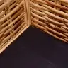 Kahekohaline Diivan, Naturaalsest Rotangist Kahekohaline Diivan, Naturaalsest Rotangist