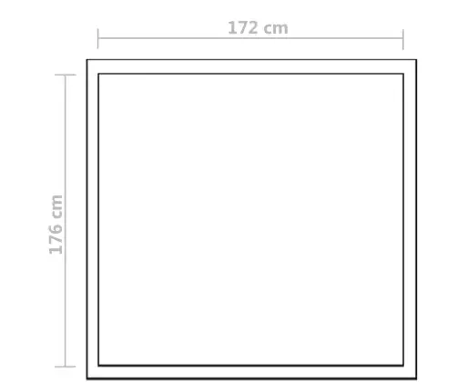 Šiltnamis, Sustiprintas Aliuminis, 3,46M²