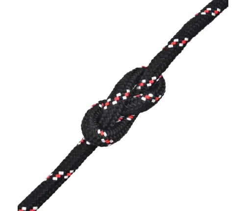 Jūrinė Virvė, Polipropilenas, 14Mm, 50M, Juoda