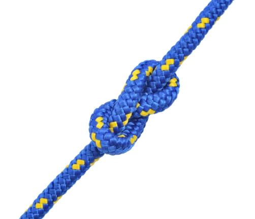 Pietauvošanās Virve, 12 Mm, 50 M, Polipropilēns, Zila Vidaxl