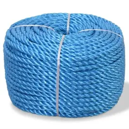 Punutud Paadiköis Polürpopüleenist 10 Mm, 100 M, Sinine