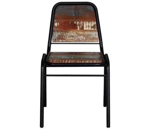 Virtuves Krēsli, 4 Gab., Pārstrādāts Masīvkoks Vidaxl