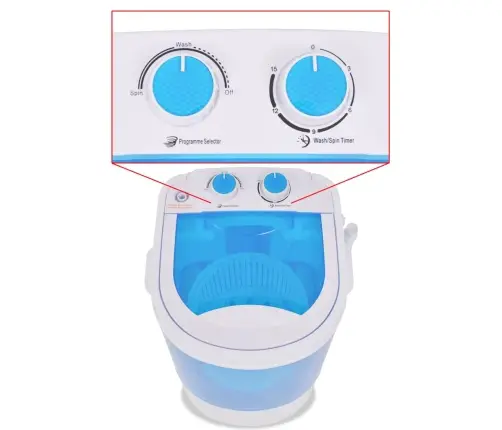 Ühe Kambriga Minipesumasin 2,6 Kg