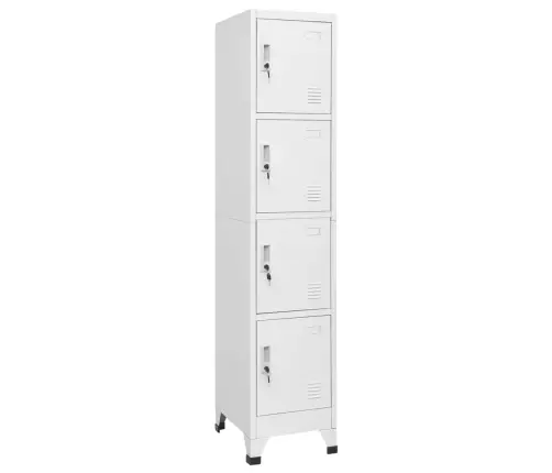 Lukustatav Hoiukapp 4 Sektsiooniga 38 X 45 X 180 Cm