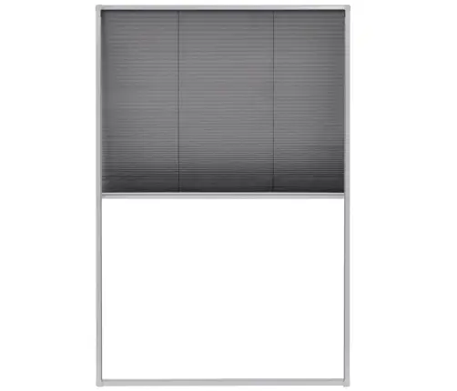 Kukaiņu Siets Logam, Plisēts, 80X120 Cm, Alumīnijs  Vidaxl