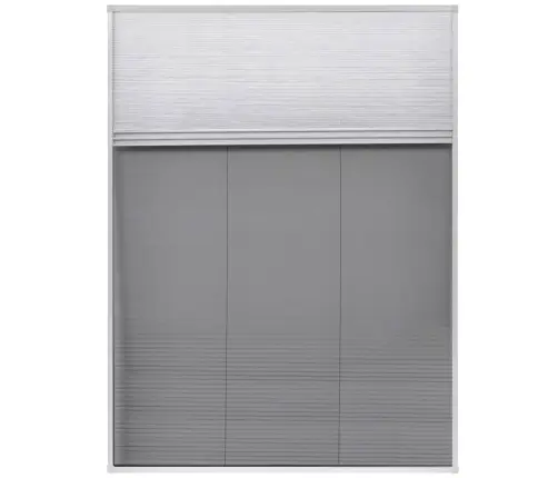 Tinklelis Nuo Vabzdžių Langams, Plisuotas, Aliuminis, 60X80Cm