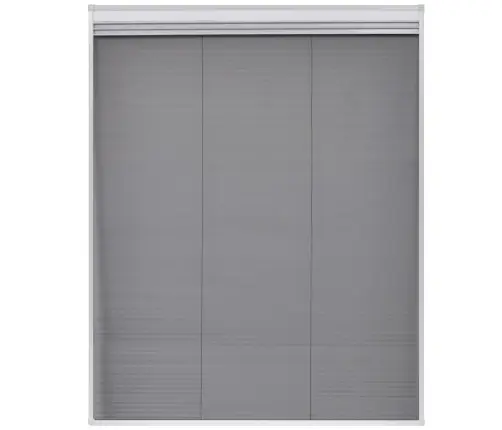 Tinklelis Nuo Vabzdžių Langams, Plisuotas, Aliuminis, 80X100Cm