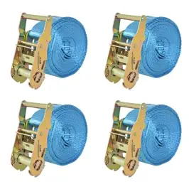 Kravu Stiprināšanas Siksna Ar Sprūdratu, 4 Gab., 2 T, 6Mx38 Mm Vidaxl