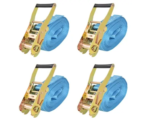 Pingutitega Koormarihmad 4 Tk 4 Tonni 8 M X 50 Mm, Sinine