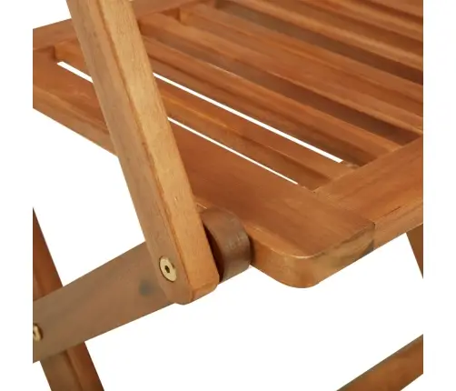 Sulankst. Bistro Baldų Komplektas, 3D., Akac. Masyv.