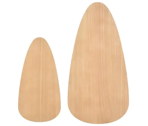 Kohvilaudade Komplekt 2 Tk, Männipuidust, Pruun