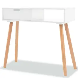 Konsoles Galdiņš, Priedes Masīvkoks, 80X30X72 Cm Vidaxl