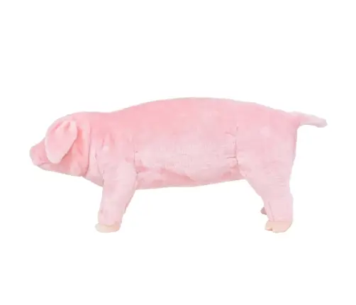 Rotaļu Sivēntiņš, Rozā Plīšs, Xxl Vidaxl