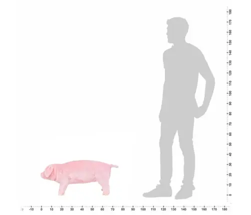 Rotaļu Sivēntiņš, Rozā Plīšs, Xxl Vidaxl