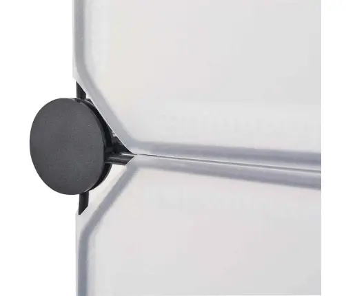 10 Sektsiooniga Kingakapp, Valge